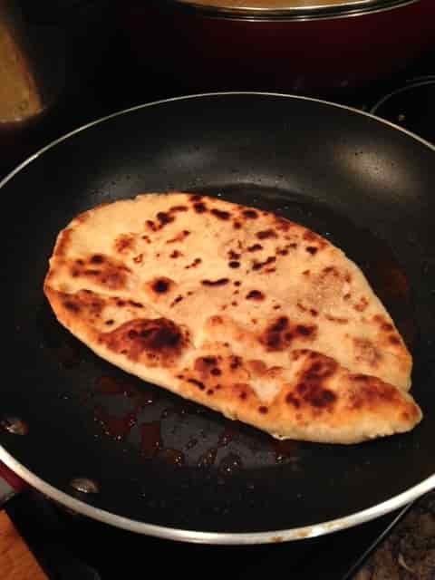 naan cooking