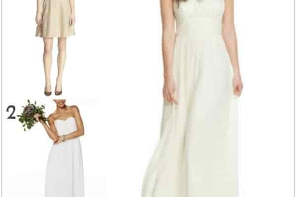 Budget wedding dresses found on the UK high street (2014)