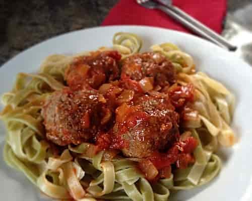 Budget recipe: Meatballs and Tagliatelle | The Skint Dad Blog