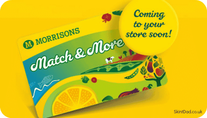 The Morrisons Match and More Reward Card has launched