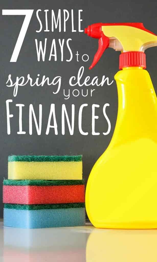 With the new season upon us now is the best time to take back control of your finances and give them a spring clean with these 7 simple but effective tips.