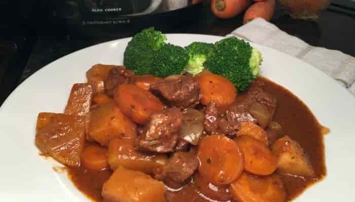 Steak and ale stew made in my slow cooker makes me remember back to when my mum cooked for me. This casserole is delicious and gets us together to catch up.