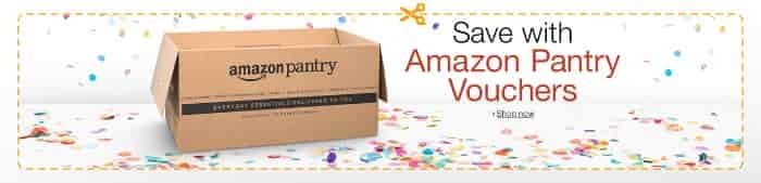 Amazon Pantry discount vouchers