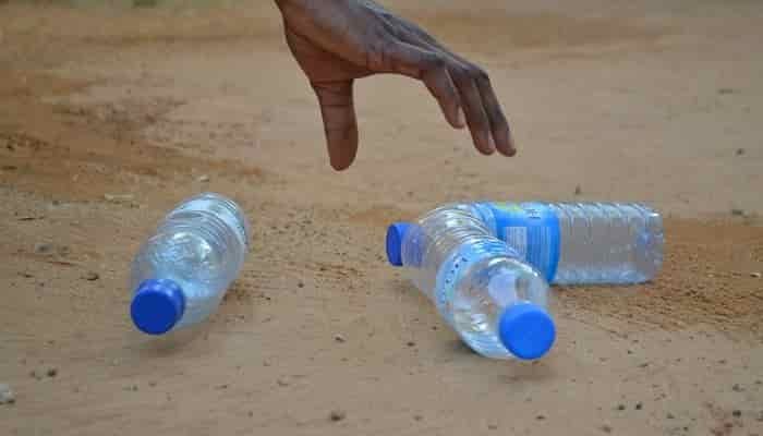 plastic bottles