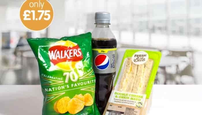 B&M Bargain Meal Deal