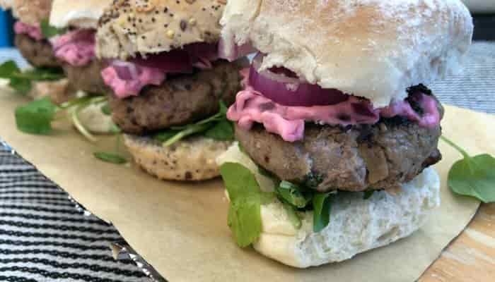 lamb burger recipe