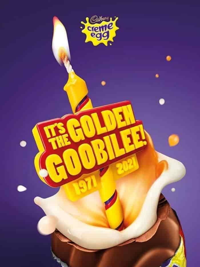 Cadbury Creme Egg Golden Goobilee