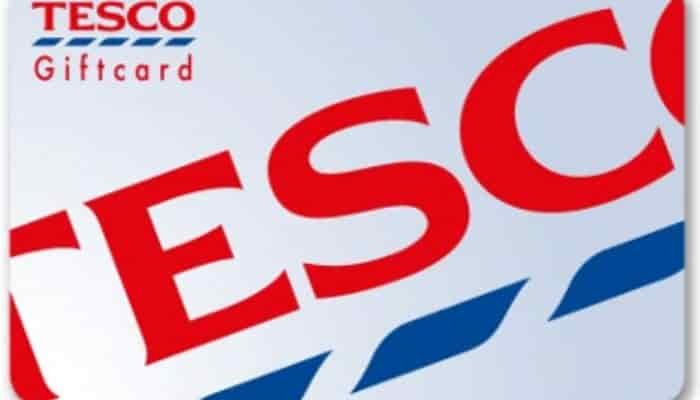 tesco gift cards