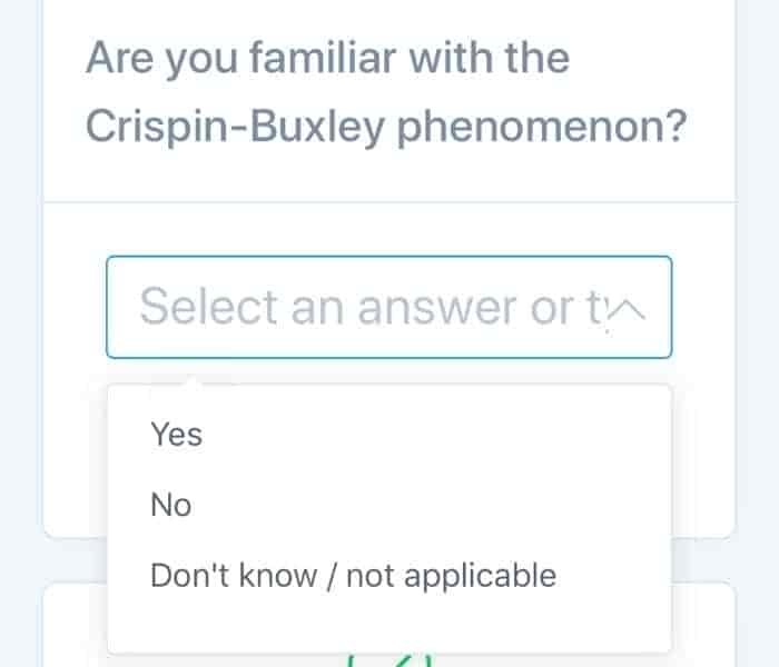 Crispin-Buxley Phenomenon on Prolific