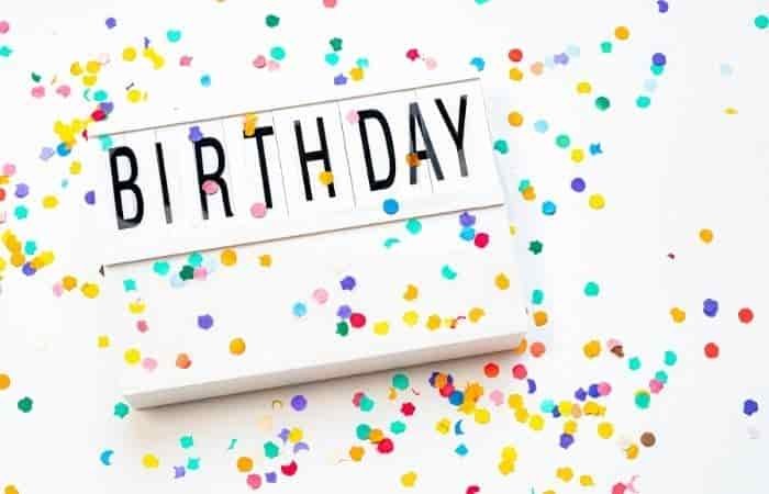 get a free birthday gift