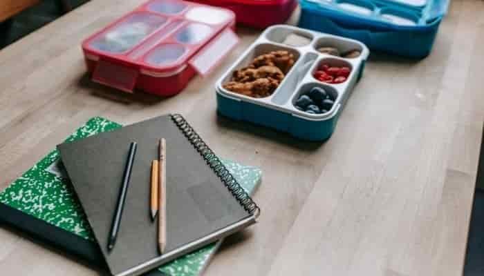 school lunch at home
