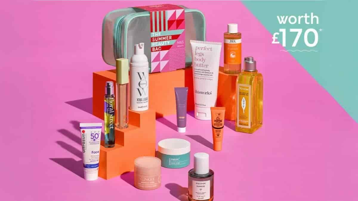 M&S Summer Beauty Bag 2024
