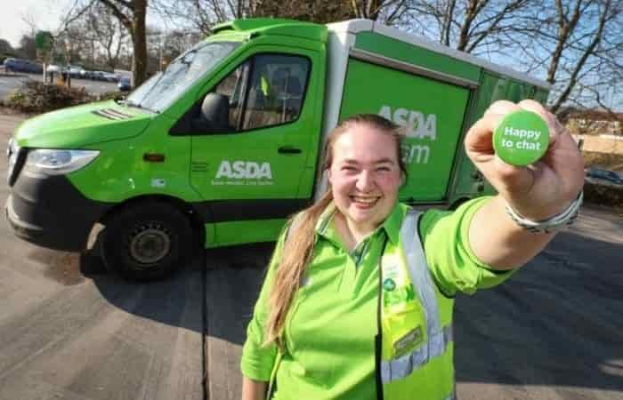 Asda delivery van