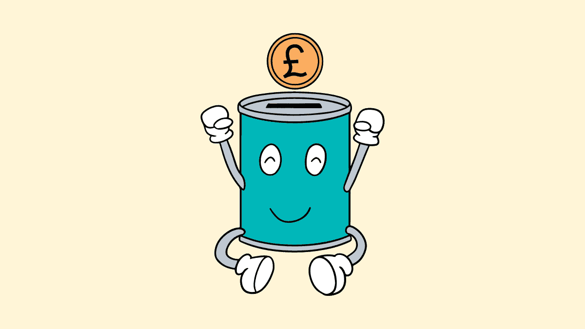 saving can