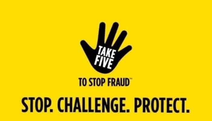 take five to stop fraud stop challenge protect