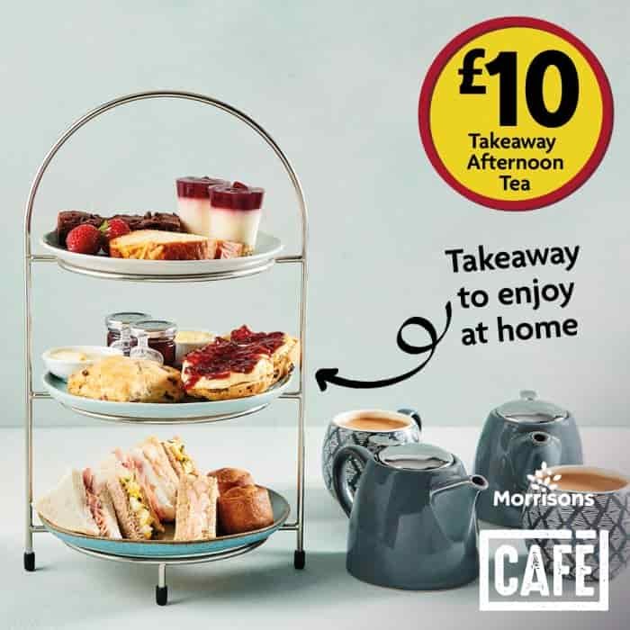 Afternoon tea selection on a platter