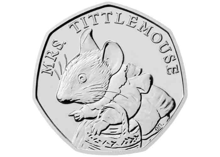 Benjamin Button 50p coin 2017