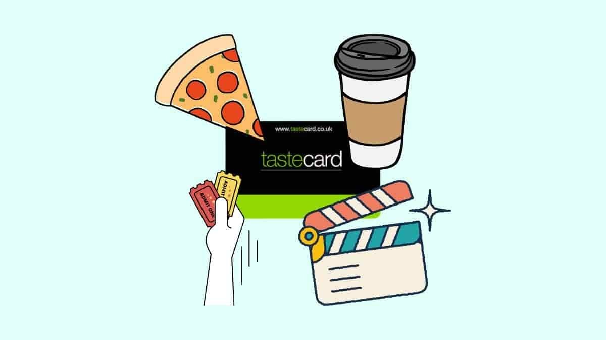 cartoon showing tastecard benefits
