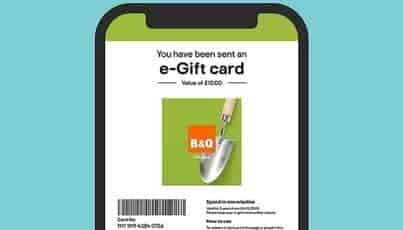 b and q gift card