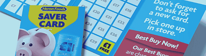 heron foods saver card