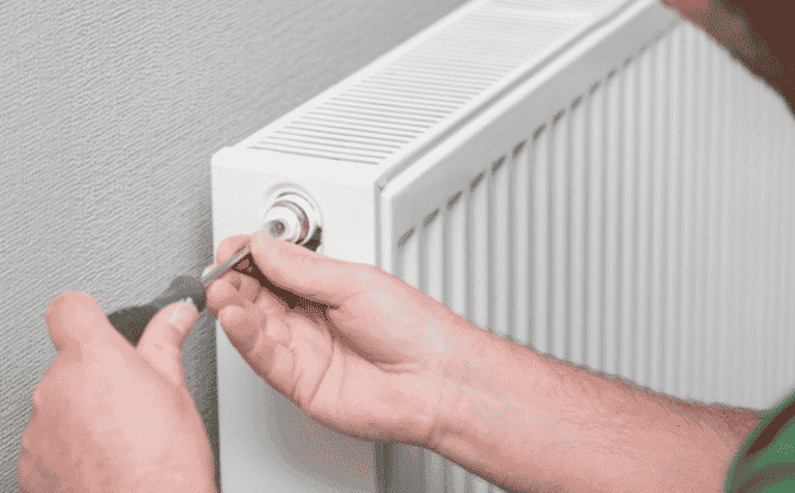How to bleed a radiator without a key
