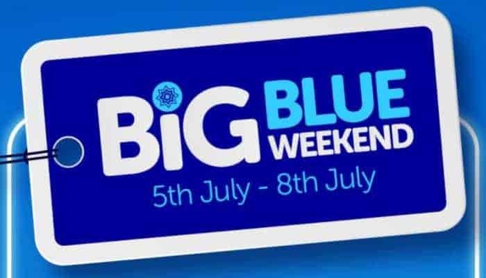blue light card big blue weekend 2024