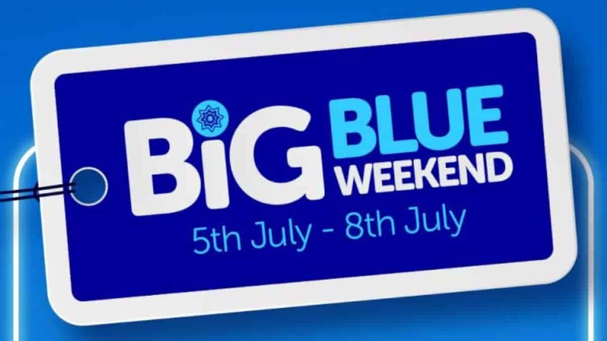blue light card big blue weekend 2024