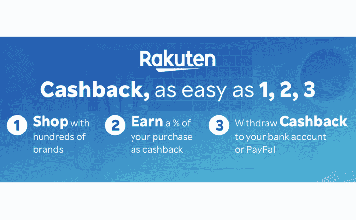 Cashback with Rakuten