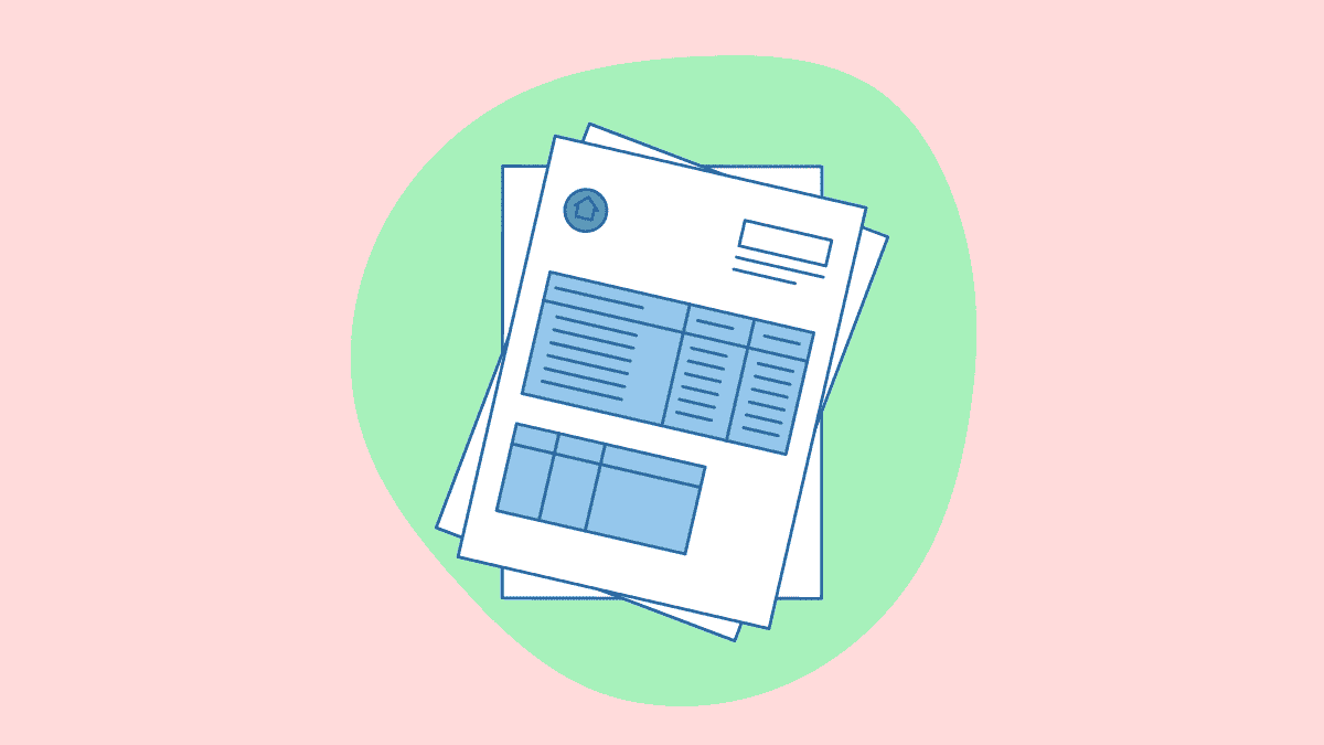energy bills paperwork