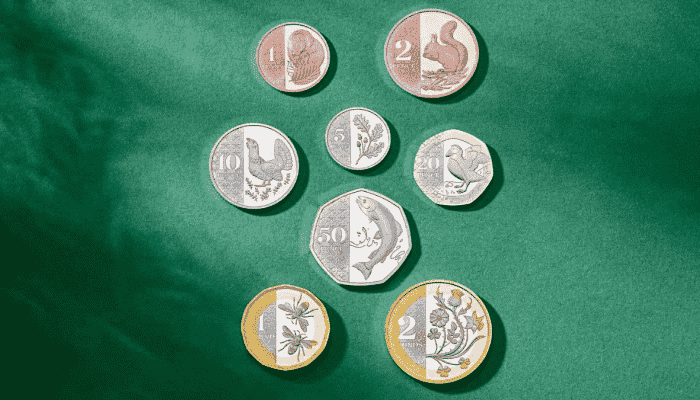 new coins with King Charles III