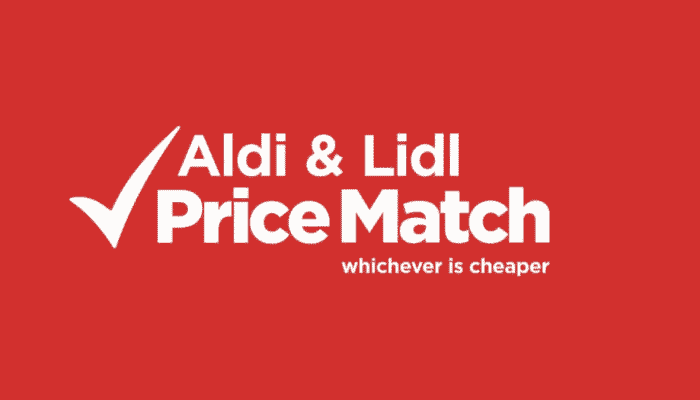 asda aldi lidl price match