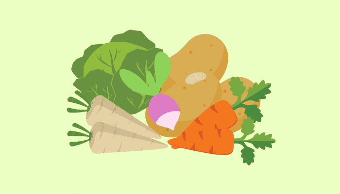 selection of vegetables