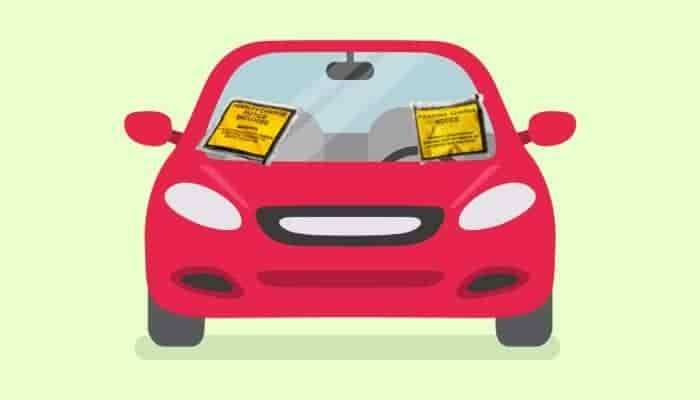parking charge on car