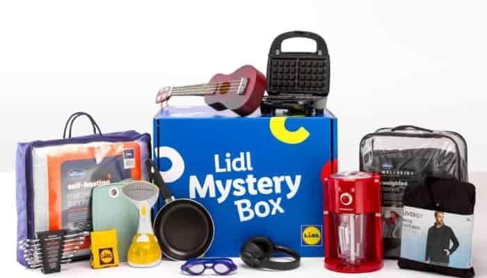 Lidl Mystery box contents