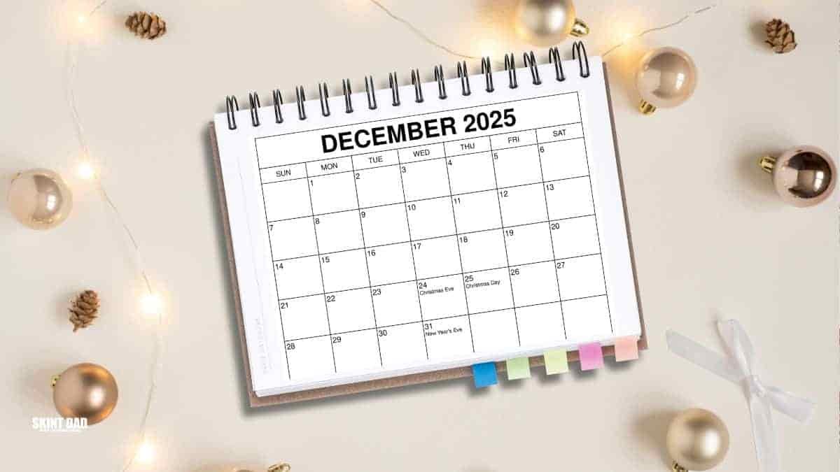 december 2025 calendar